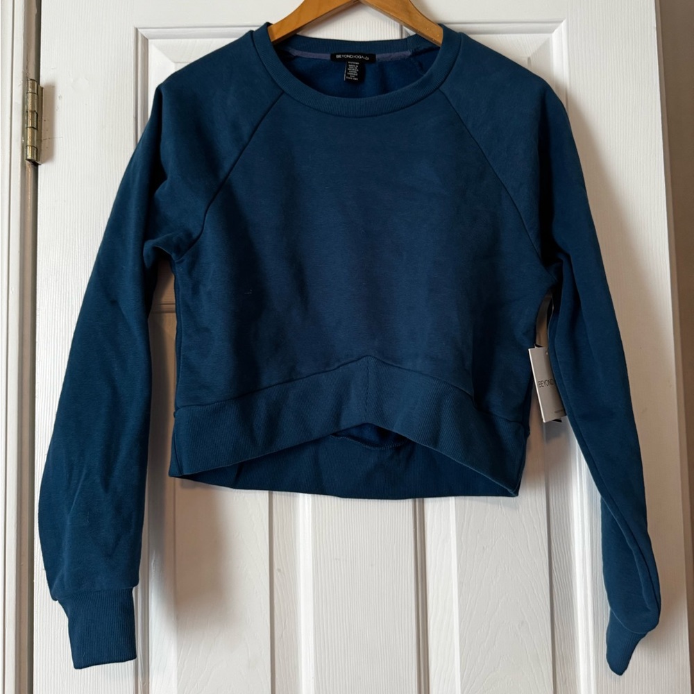 Beyond Yoga Blue Sweatshirt